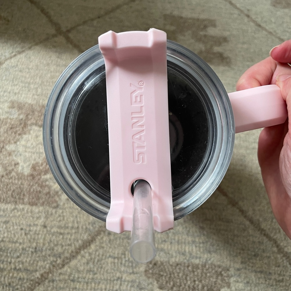 RARE: Stanley quencher 40oz petal ombre coral pink tumbler - Picture 6 of 6